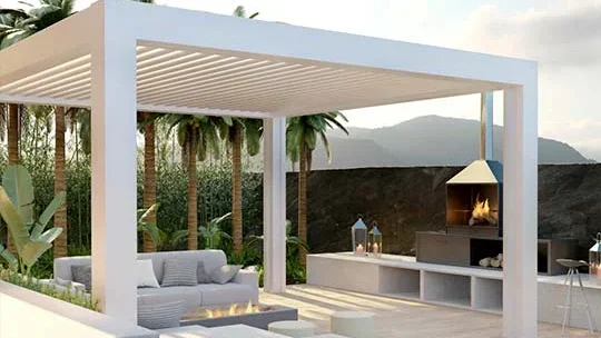 pergola-bioclimatica-blanca